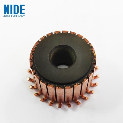 کموتاتور موتور DC الکتریکی 24P سفارشی 10 × 28 × 19 میلی متر
