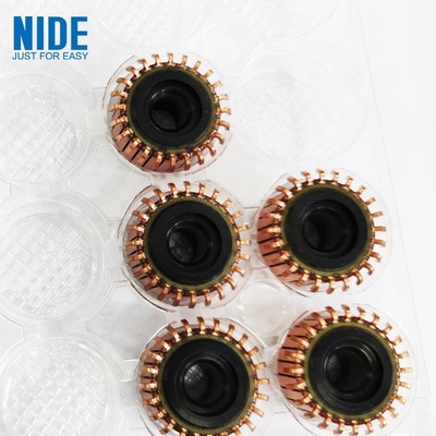 کموتاتور موتور DC الکتریکی 24P سفارشی 10 × 28 × 19 میلی متر