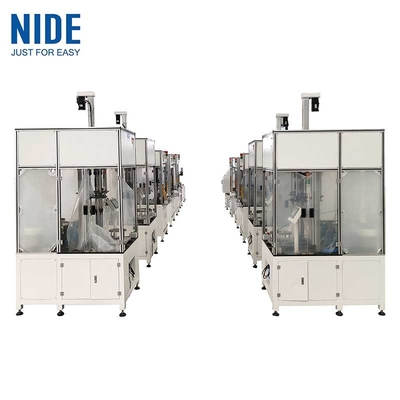 دوچرخه الکتریکی چرخ محور موتور استاتور و روتور خط مونتاژ خودکار