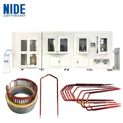ماشین ساخت استاتور اتوماتیک Hairpin Hairpin Motor Technology راه حل برای موتور رانندگی خودرو