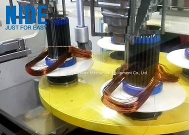 دستگاه سیم پیچ اتوماتیک استاتور نوع عمودی با سر دو سر