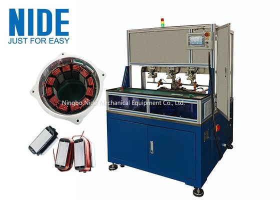 دستگاه سیم پیچ استاتور قطعه بندی شده موتور BLDC 3 ایستگاهی
